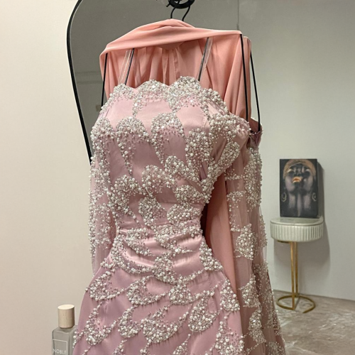 فستان سهره لحمي