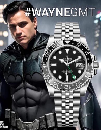GMT Master - Bruce Wayne