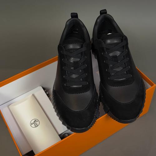 Hermes bouncing sneakers - full black