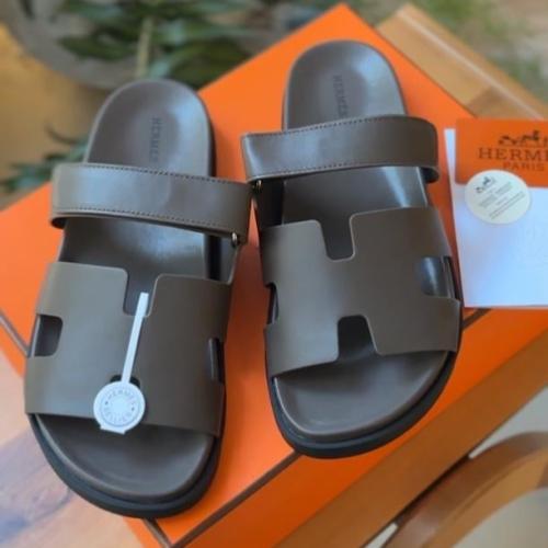 Hermes Chypre Slippers - 44