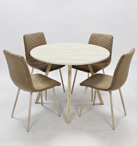 طاولة طعام دائري, موديل DT094T100