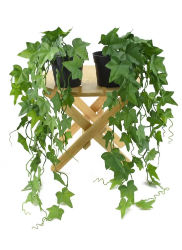 نبات صناعي في آنية متدلي داخلي/خارجي