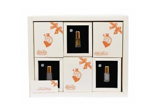 توزيعات فاخرة 12عبوة + 12 كيس للأهداء