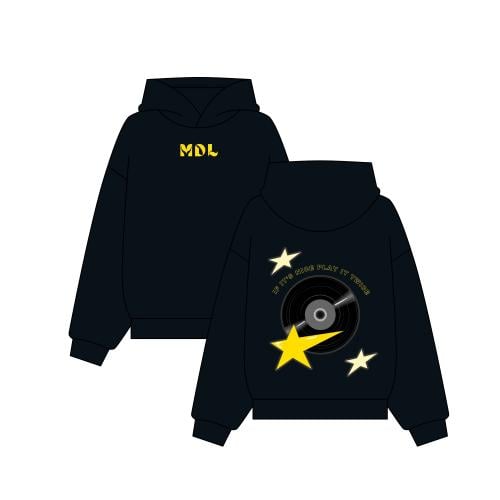 Black hoodie
