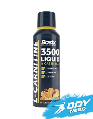 بيسيكس 3500 إل-كارنيتين والشاي الأخضر ب 480 مل