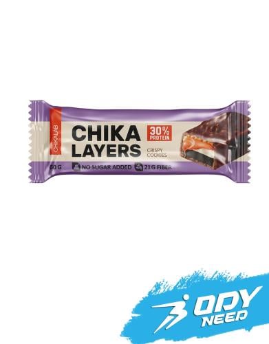 شيكا لايرز بار بروتين -بدون إضافة سكر