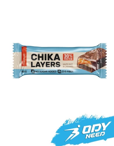 شيكا لايرز بار بروتين -بدون إضافة سكر