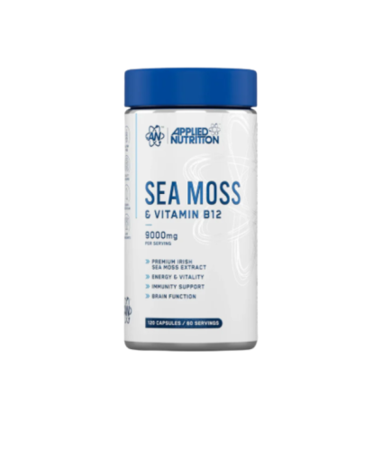 Applied Nutrition Sea Moss & Vitamin B12 120Capsul...
