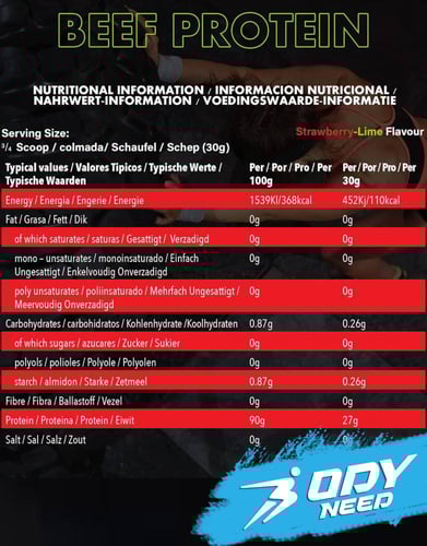 إن إكس تي نيوترشن بيف بروتين إيزوليت