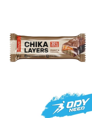 شيكا لايرز بار بروتين -بدون إضافة سكر