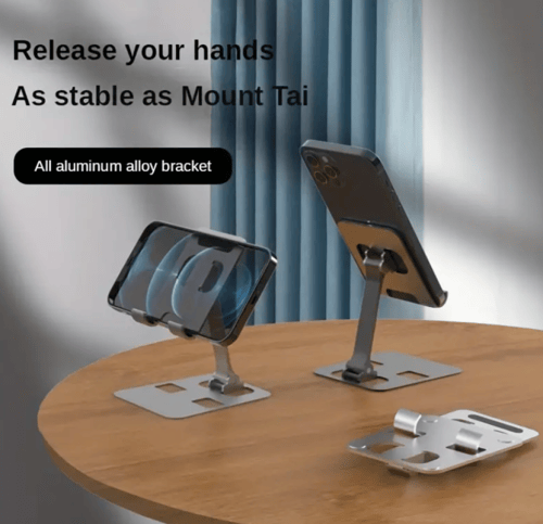 قاعدة ستاند للجوال والتابلت من الالمنيوم