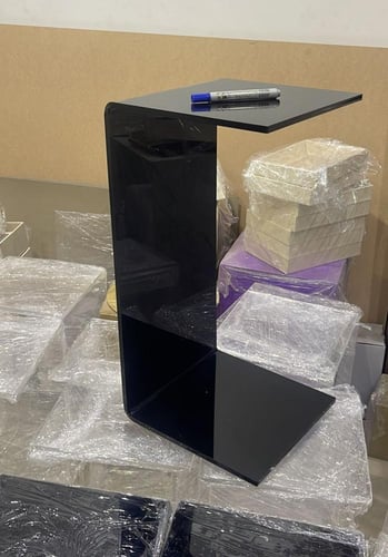 طاولة ضيافة باللون الاسود - متجر تفاصيل