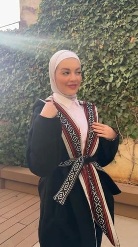 جاكت نسائي ب اطراف سدو فاخر- متجر تفاصيل