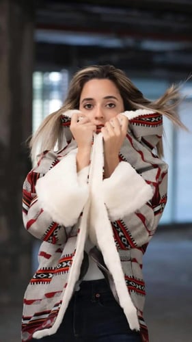 جاكت نسائي شتوي سدو مبطن ب صوف - متجر تفاصيل