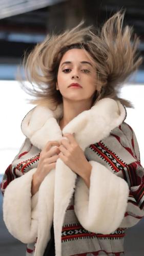 جاكت نسائي شتوي سدو مبطن ب صوف - متجر تفاصيل