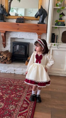 فستان اطفال انيق - متجر تفاصيل