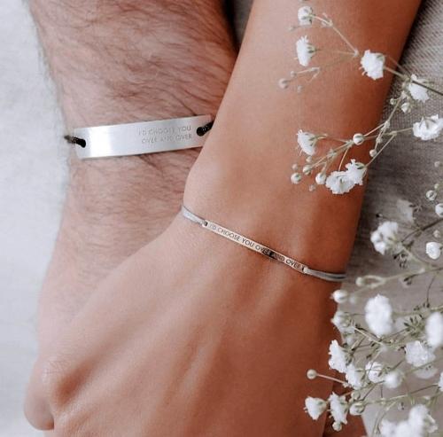 اساور نسائي و رجالي تصميم حسب اختيارك