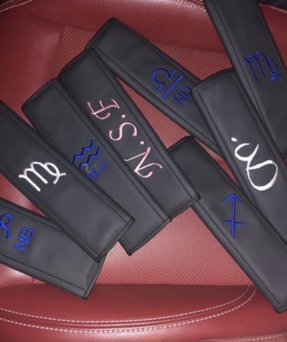 مسكة حزام الامان الوان متعدده وراقيه