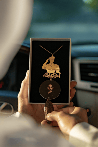 تعليقة سيارة عسكري مع الصوره وكسرة العود