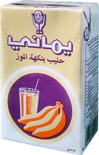 حليب موز يماني ١٢٥ مل