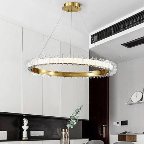 نجف من الكريستال المتداخلة مودرن متعددة الألوان (...