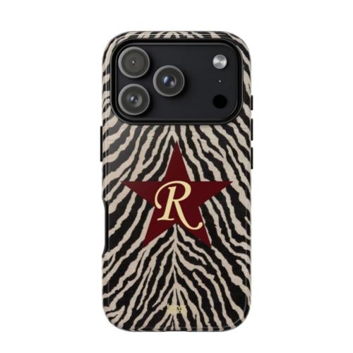 Monogram Zebra Case