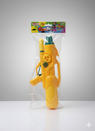 Water gun "Hurricane Fun" for outdoor play, summer water games, in various colors