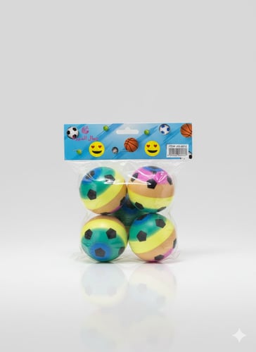 Set of 4 sponge balls