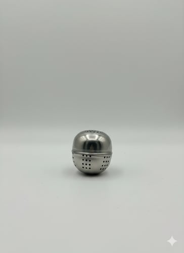 Spice sifter spherical stainless steel