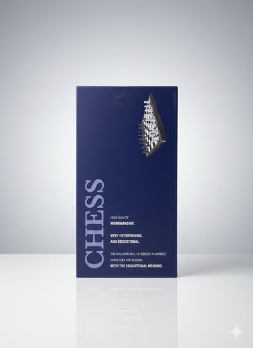 Chess game - luxurious classic design.