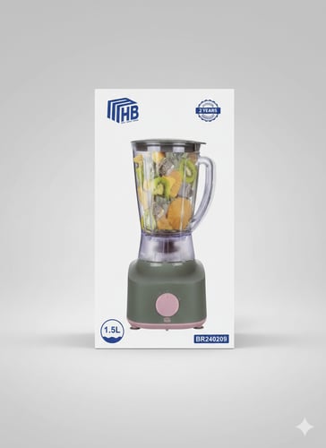 Electric blender with a capacity of 1.5 liters