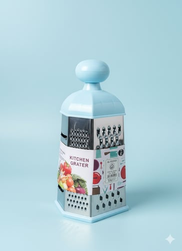Grater, 6 different shapes