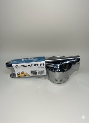 Stainless steel potato masher