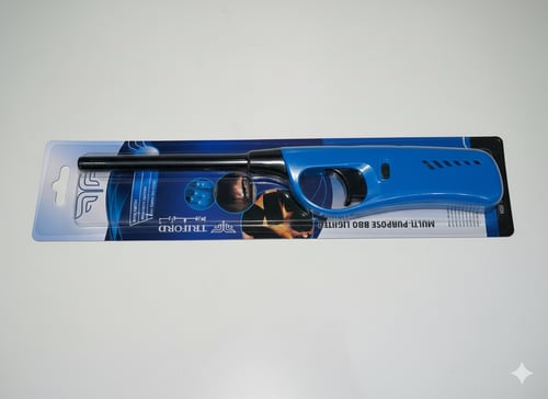 A multi-purpose gun-shaped lighter
