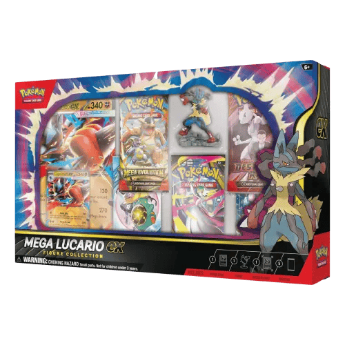 mega lucario figure collection box