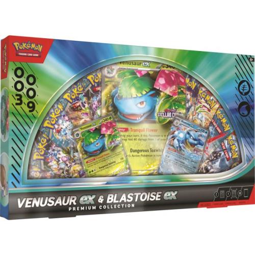 Venusaur ex &Blastoise ex Premium Collection