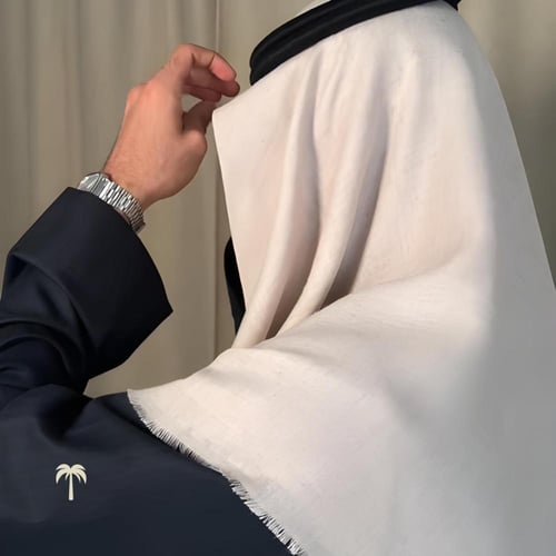 شال كشميري I ترابي سادة