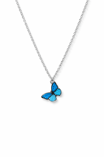 The glowing butterfly necklace