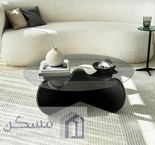 طاولة وسطية بشكل دائري