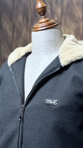 جاكيت هودي فرو BQ1102