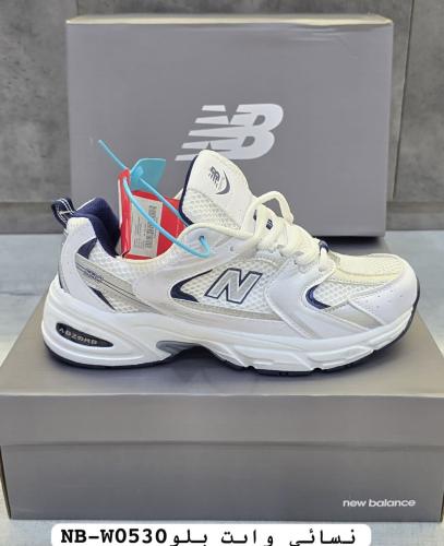 حذاء نسائي من ماركة نيوبلانس New Balance 530-ابيض-...