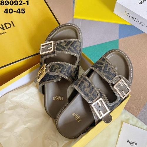 سليبر رجالي من ماركة فندي(Fendi)