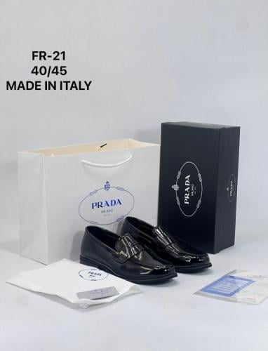 حذاء رجالي لوفر من ماركة برادا(Prada)