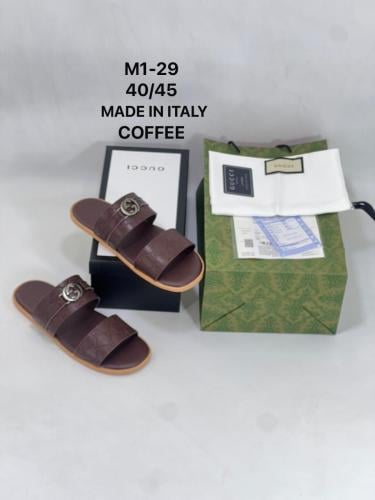 سلبر Gucci الرجالي الفاخر – فخامة وراحة في كل خطوة