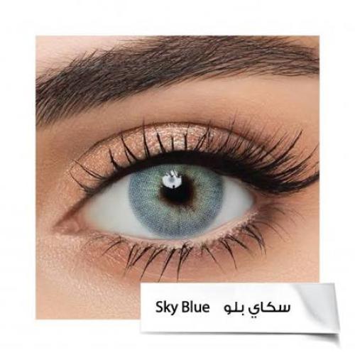 لنس مي عدسات ( سكاي بلو)