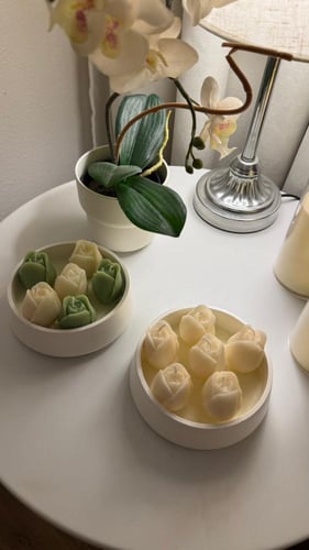 شمعة دائري متوسطه مقاس 13