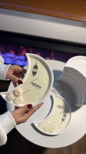 شمعة الهلال الكبيره