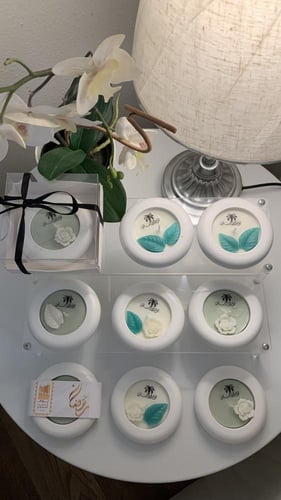 شمعه حلقه دائره كتابه داخل الشمعه