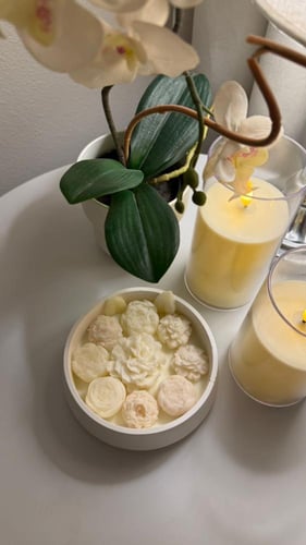 شمعة دائري متوسطه مقاس 13