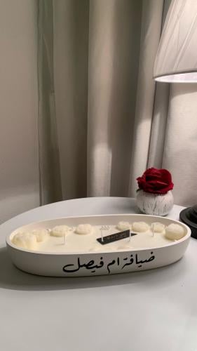 شمعة شكل بيضاوي